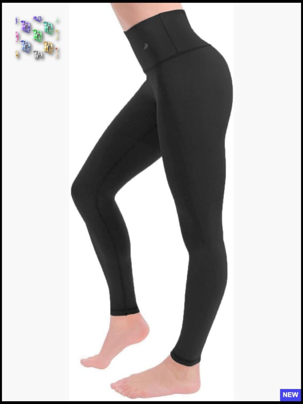 Compression Leggings High Waisted Tummy Control Workout Yoga Pants Performance